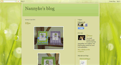 Desktop Screenshot of nannyke.blogspot.com