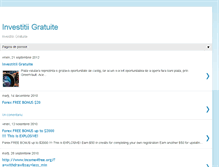 Tablet Screenshot of invest4free.blogspot.com