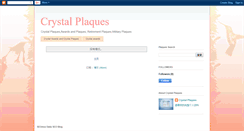 Desktop Screenshot of crystalplaque.blogspot.com