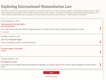 Tablet Screenshot of humanitarianfsu.blogspot.com