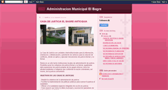 Desktop Screenshot of administracionmunicipalelbagre.blogspot.com