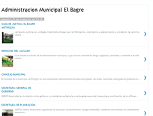 Tablet Screenshot of administracionmunicipalelbagre.blogspot.com