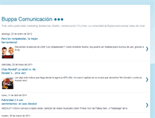 Tablet Screenshot of buppacomunicacion.blogspot.com