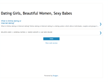 Tablet Screenshot of foreigngirlsonline.blogspot.com