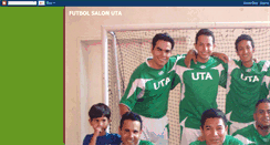 Desktop Screenshot of futbolsalonuta.blogspot.com