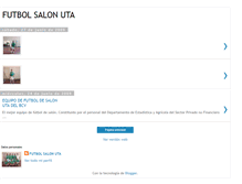 Tablet Screenshot of futbolsalonuta.blogspot.com