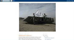 Desktop Screenshot of nielseninafghanistan.blogspot.com