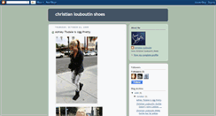 Desktop Screenshot of christian-louboutinshoes.blogspot.com