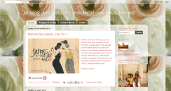 Desktop Screenshot of blanchedecastille.blogspot.com