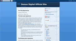 Desktop Screenshot of demaxdigital.blogspot.com