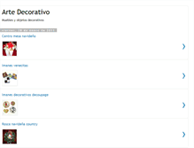 Tablet Screenshot of decoartedecorativo.blogspot.com