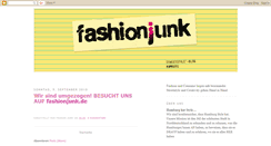 Desktop Screenshot of junkfashion.blogspot.com