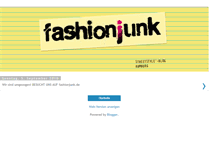 Tablet Screenshot of junkfashion.blogspot.com