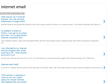 Tablet Screenshot of internet-email3.blogspot.com