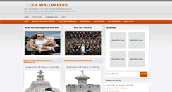 Desktop Screenshot of coolwallpapersblog.blogspot.com