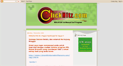 Desktop Screenshot of clickhitz.blogspot.com