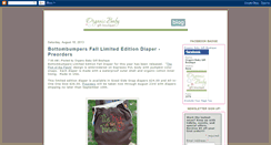 Desktop Screenshot of organicbabygiftboutique.blogspot.com