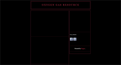 Desktop Screenshot of oxygen-gas-resource.blogspot.com