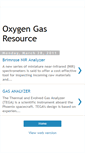 Mobile Screenshot of oxygen-gas-resource.blogspot.com