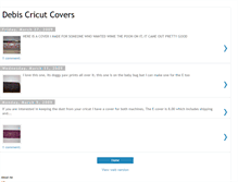 Tablet Screenshot of debiscricutcovers.blogspot.com
