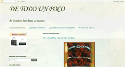 Desktop Screenshot of detodounpoco-tamara.blogspot.com