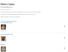 Tablet Screenshot of peterscakes.blogspot.com