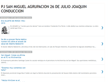 Tablet Screenshot of 26dejuliojoaquinconduccion.blogspot.com