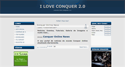 Desktop Screenshot of iloveconquer.blogspot.com