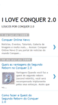 Mobile Screenshot of iloveconquer.blogspot.com