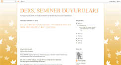 Desktop Screenshot of etkinlikduyurulari.blogspot.com