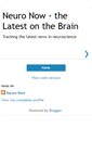 Mobile Screenshot of neuro-now.blogspot.com