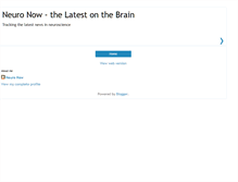 Tablet Screenshot of neuro-now.blogspot.com