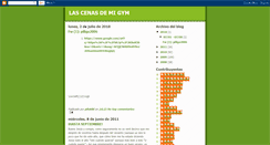 Desktop Screenshot of lascenasdemigym.blogspot.com