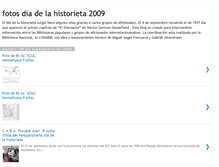 Tablet Screenshot of fotosdiadelahistorieta2009.blogspot.com