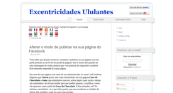 Desktop Screenshot of excentricidadesululantes.blogspot.com