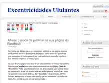 Tablet Screenshot of excentricidadesululantes.blogspot.com