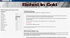 Desktop Screenshot of etchedincold.blogspot.com