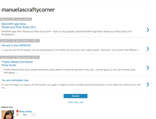 Tablet Screenshot of manuelascraftycorner.blogspot.com