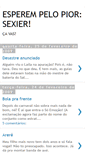 Mobile Screenshot of esperem-pelo-pior.blogspot.com