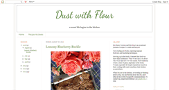Desktop Screenshot of dustwithflour.blogspot.com