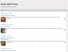 Tablet Screenshot of dustwithflour.blogspot.com