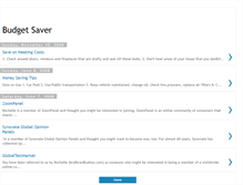 Tablet Screenshot of budgetsaver.blogspot.com