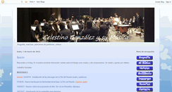 Desktop Screenshot of celestinogonzalez.blogspot.com