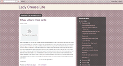 Desktop Screenshot of ladycreusa.blogspot.com