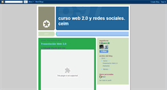 Desktop Screenshot of ceimweb20.blogspot.com