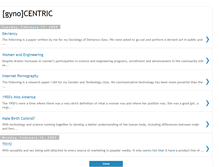 Tablet Screenshot of gyno-centric.blogspot.com