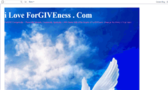 Desktop Screenshot of iloveforgiveness.blogspot.com