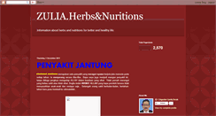 Desktop Screenshot of herbsnutritions.blogspot.com