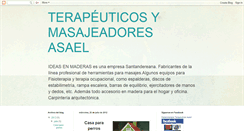 Desktop Screenshot of ideasenmaderas.blogspot.com