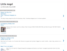 Tablet Screenshot of littleangel2009.blogspot.com